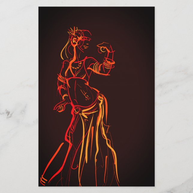 ジェスチャースケッチスケッチトライバルフュージョン (正面)