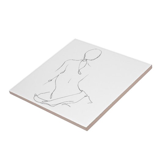 ジェスチャー輪郭 タイル (側面)