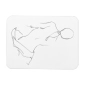 ジェスチャー輪郭 マグネット (横)