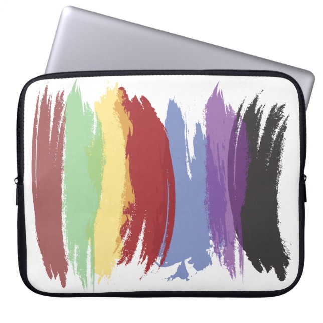 ジェスチャー#4 ラップトップスリーブ (正面)