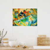 ジェステル絵画ズ、マヨルカハーバー ポスター (キッチン)