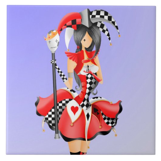 ジェス予測できなターと操り人形の王 タイル (正面)