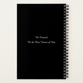 ジェス予測できなターと操り人形キングピンクブルー ノートブック (裏面)