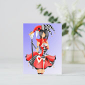 ジェス予測できなター&パペットキングレッドポストカード ポストカード (スタンド正面)