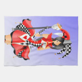 ジェス予測できなター&パペットキング キッチンタオル (横)