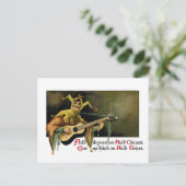 ジェス遊スターのギターヴィンテージ新年 シーズンポストカード (スタンド正面)