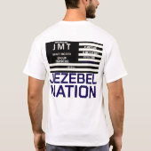 ジェゼベル ネーション ベーシック ダーク Tシャツ (裏面)
