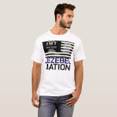 ジェゼベル ネーション ベーシック ダーク Tシャツ (正面フル)