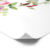 ジェタイフローラタイポグラフィ引用文ポスタープリント ポスター (角)