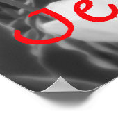 ジェタイメレッドチューリッププリント ポスター (角)