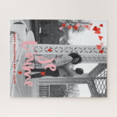 ジェタイメ |バレンタインカップルの写真 ジグソーパズル (横)