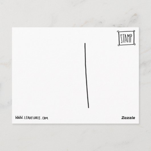 ジェタイメ ポストカード (裏面)