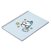 ジェッおもしろいクパックチキンデザイン ノートブック (左側)