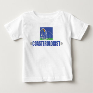 ジェッおもしろいトコースター ベビーTシャツ