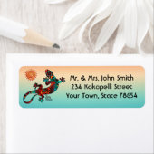 ジェッコトカゲとサンラベル ラベル (インサイチュ)