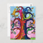 ジェッコ・ツリー・オブ・ライフ ポストカード (正面/裏面)
