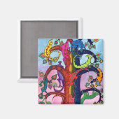 ジェッコ・ツリー・オブ・ライフ マグネット (正面/裏面)