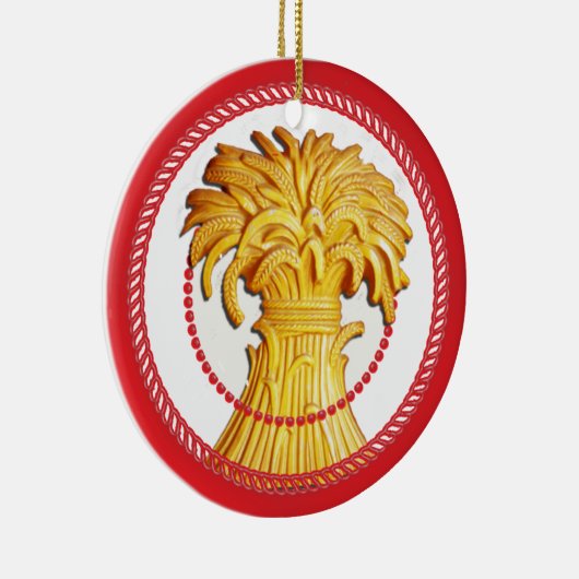 ジェッセシーフオブウィートオーナメント#2 セラミックオーナメント (右)