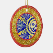 ジェッセツリーサンオーナメント#3 セラミックオーナメント (右)