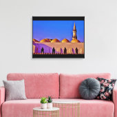 ジェッダモスク キャンバスプリント (インサイチュ (リビング))