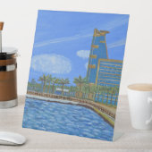 ジェッダ台座標識 台座サイン (インサイチュ)