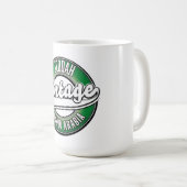 ジェッダ・サウジアラビアのロゴ コーヒーマグカップ (正面右)