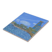 ジェッダ，サウジアラビア タイル (側面)