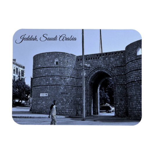 ジェッダ，サウジアラビア マグネット (横)