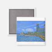 ジェッダ・サウジアラビア マグネット (正面/裏面)