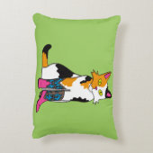 ジェットとジェスター アクセントクッション (裏面(縦))