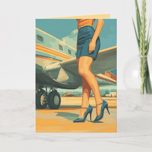 ジェットエレガントパイロット 招待状 (正面)