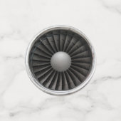 ジェットエンジンタービンファン コンフェッティ (スモール正面)