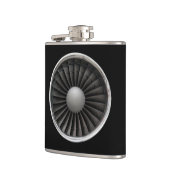 ジェットエンジンタービンファン フラスク (左)