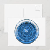 ジェットエンジン シーズンポストカード (正面/裏面)