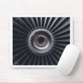 ジェットエンジン マウスパッド (マウス)