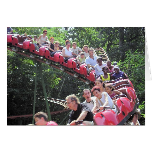 ジェットコースターのおもしろい (正面横)