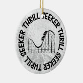 ジェットコースターのスリルシーカー セラミックオーナメント (右)