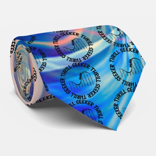 ジェットコースターのスリルシーカー ネクタイ (ロール)