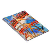 ジェットコースターのノートブック ノートブック (右側)