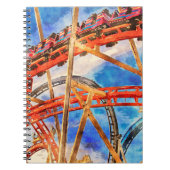 ジェットコースターのノートブック ノートブック (正面)