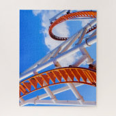 ジェットコースターの上下ジグソーパズル ジグソーパズル (縦)