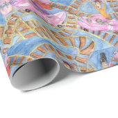 ジェットコースターの富鉱帯 ラッピングペーパー (ロールコーナー)