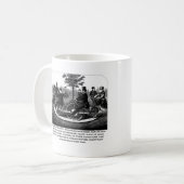 ジェットコースターの警告 コーヒーマグカップ (正面左)