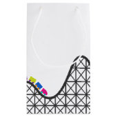 ジェットコースターの追加メッセージパーティー抱き枕 スモールペーパーバッグ (裏面)