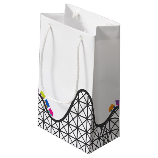 ジェットコースターの追加メッセージパーティー抱き枕 スモールペーパーバッグ (裏面アングル)