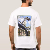 ジェットコースターのTシャツ Tシャツ (裏面)