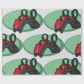 ジェットコースターテーマパークライドラッピング紙 ラッピングペーパー (フラット)