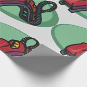 ジェットコースターテーマパークライドラッピング紙 ラッピングペーパー (角)