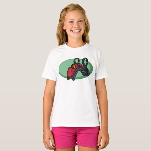 ジェットコースターテーマパークライドTシャツ Tシャツ (正面フル)