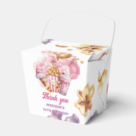 ジェットコースターポップコーンカスタムおもしろいとカラフル フェイバーボックス